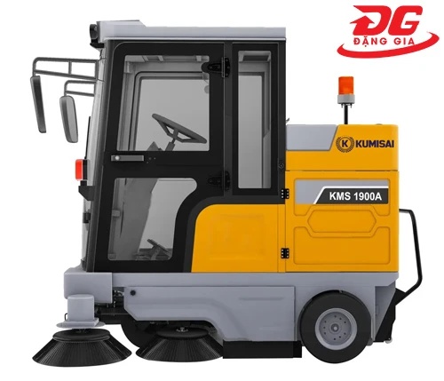 Xe quét rác ngồi lái Kumisai KMS 1900A 2