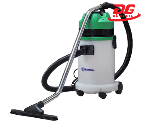 Máy hút bụi công nghiệp thùng nhựa Kumisai KMS40, công suất 1600W, diện tích sử dụng 100 - 150m2