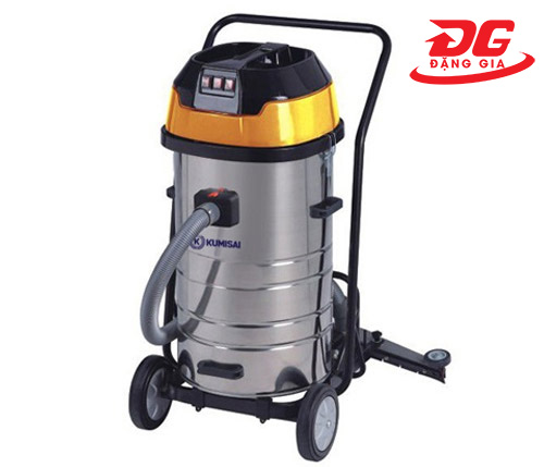 Máy hút bụi hút nước công nghiệp Kumisai 380T, công suất 3900W, diện tích sử dụng 301 - 500m2