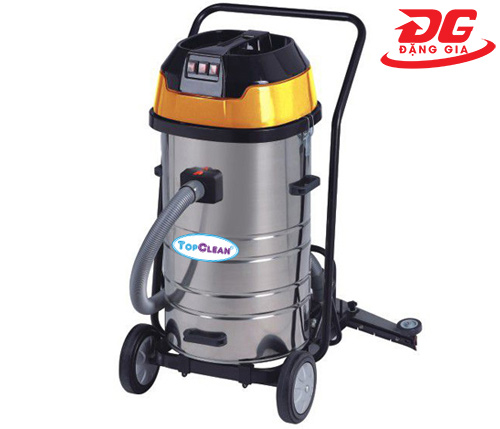 Máy hút bụi công nghiệp nhà xưởng TopClean 380T, dung tích 80L, công suất 3900W, diện tích sử dụng 301 - 500m2