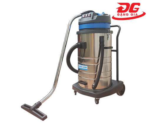 Máy hút bụi công nghiệp công suất lớn Supper Clean SC 90, công suất 3900W, diện tích sử dụng 301 - 500m2