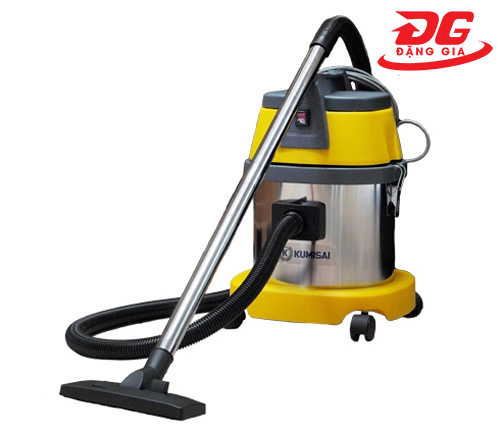 Máy hút bụi công nghiệp loại nhỏ Kumisai KMS15, dung tích 15L, công suất 1500W, diện tích sử dụng dưới 100m2