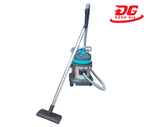 Máy hút bụi công nghiệp cho gia đình Supper Clean AS 20, dung tích 120L, công suất 1600W, diện tích sử dụng dưới 100m2