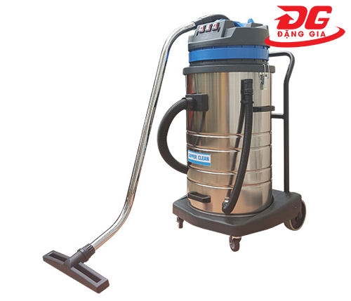 Máy hút bụi công nghiệp nhà xưởng Supper Clean SC80, công suất 3600W, diện tích sử dụng 301 - 500m2