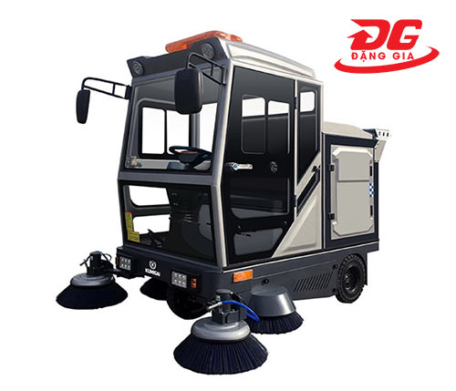 Xe quét rác ngồi lái Kumisai KMS-1900E