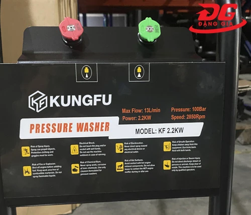 Máy rửa xe áp lực cao Kungfu KF 2.2KW 2