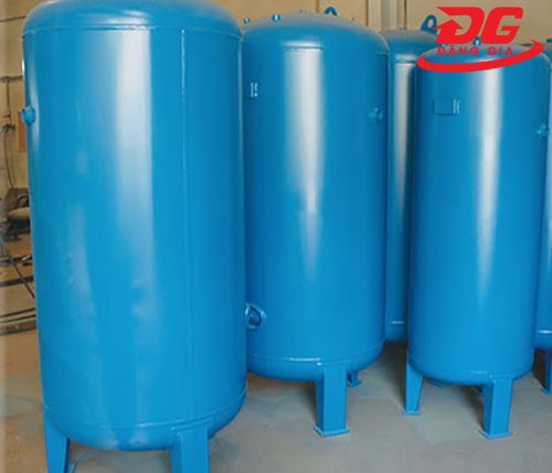 Bình chứa khí nén 50 lít, áp lực làm việc 10 kg/cm²