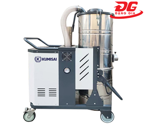 Máy hút bụi công nghiệp nhà xưởng Kumisai KMS 300, dung tích 100L, công suất 3000W, diện tích sử dụng trên 500m2