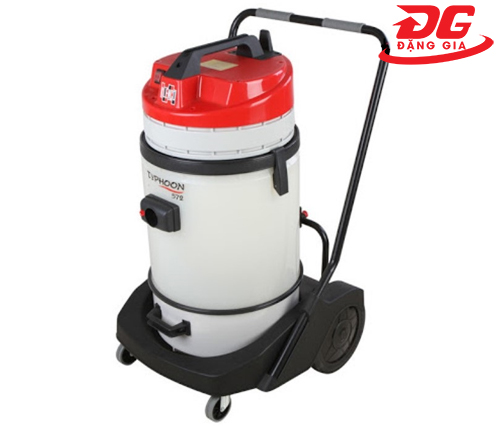 Máy hút bụi công nghiệp nhà xưởng Typhoon KS-M572, công suất 2400W, diện tích sử dụng 301 - 500m2