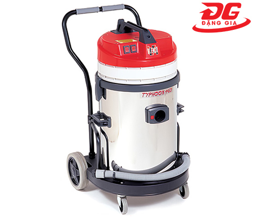 Máy hút bụi công nghiệp Typhoon 463, công suất 2400W, dung tích 63L, diện tích sử dụng 151 - 300m2