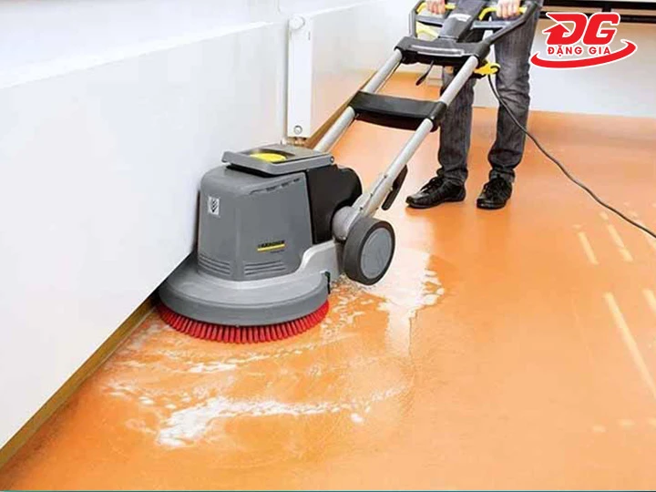 motor máy chà sàn bị nóng