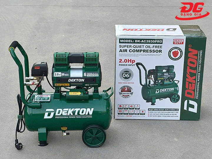 mua máy nén khí có dầu Dekton ở đâu