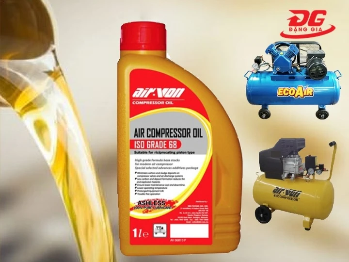 Chọn dầu máy nén khí mini theo độ nhớt