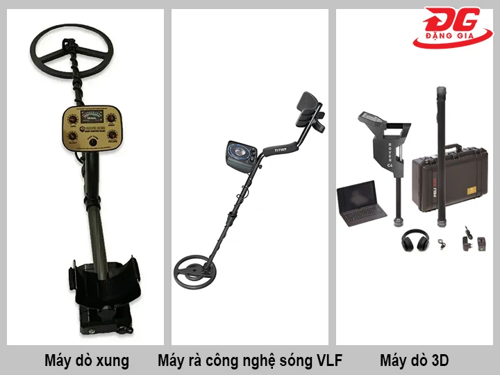 phân loại Máy dò kim loại sâu 5m