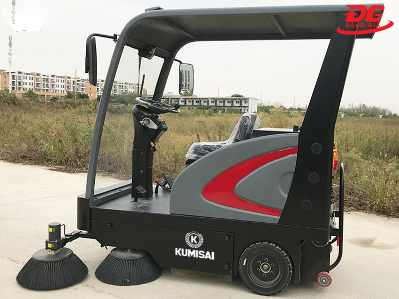 ắc-quy xe quét rác ngồi lái
