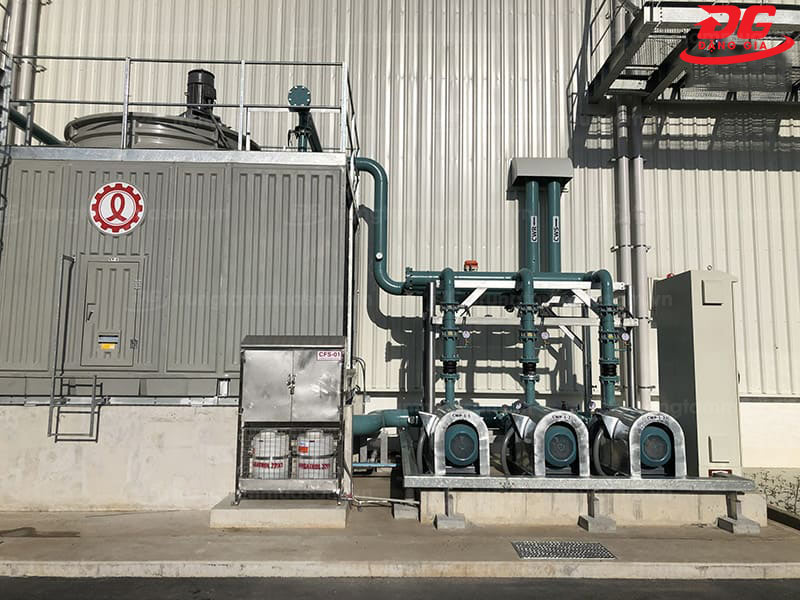 Hệ thống chiller làm mát nhà xưởng, nhà máy sản xuất
