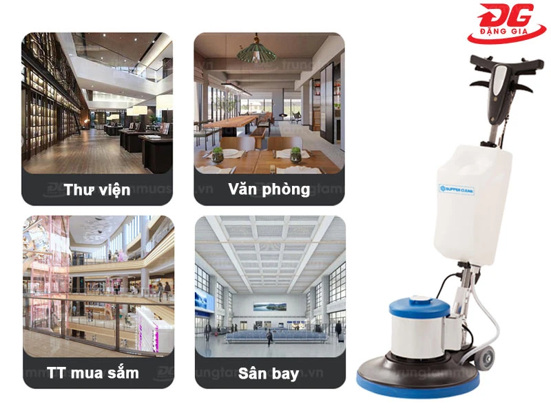 Máy vệ sinh sàn kết hợp giặt thảm Supper Clean SC 175