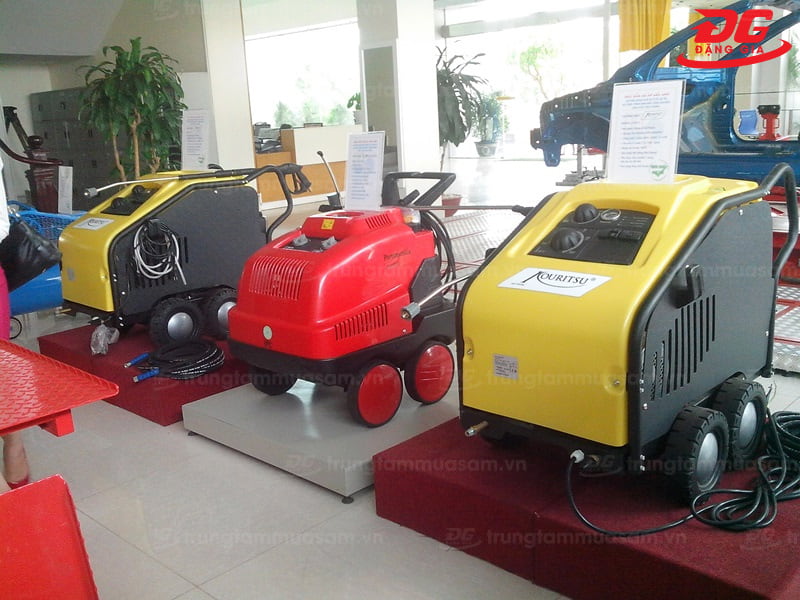 Lựa chọn máy xịt hơi nước nóng áp lực cao có công suất và áp lực phù hợp