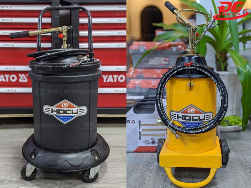 Máy bơm mỡ Kocu bằng tay
