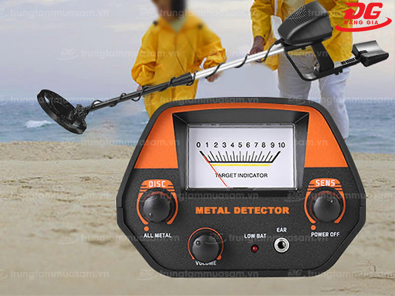 Màn hình hiển thị LCD của máy dò kim loại dưới lòng đất