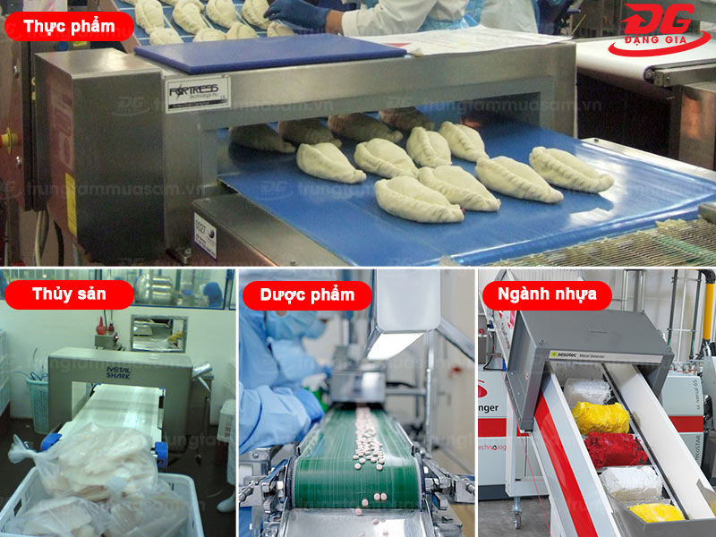 Một số ứng dụng thường gặp của máy dò kim loại công nghiệp