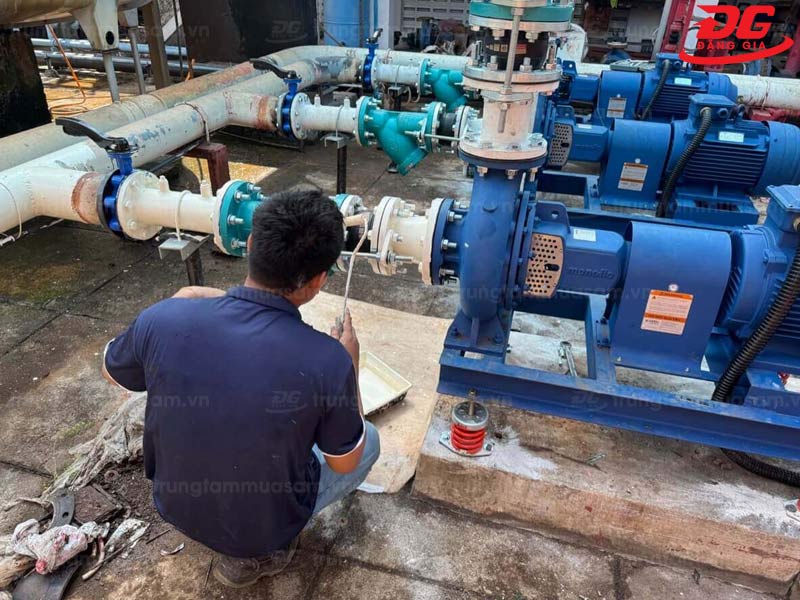 Kiểm tra đường ống, ống dẫn nước máy bơm