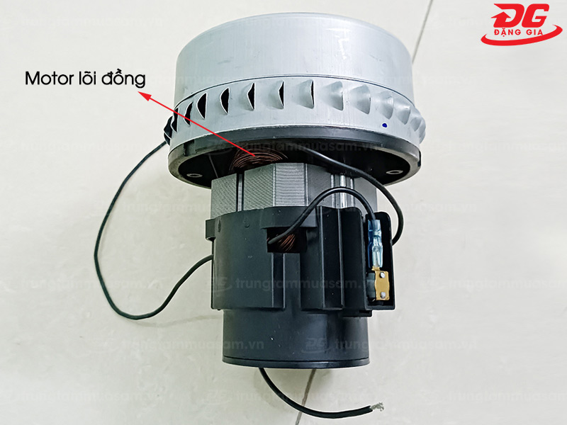 Hệ thống motor của máy hút bụi thương hiệu Palada