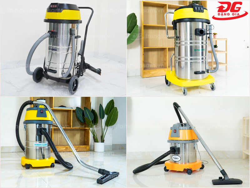 Phân loại máy hút bụi công nghiệp theo thương hiệu