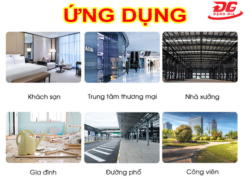 Các ứng dụng của máy làm sạch sàn liên hợp Kumisai KMS201