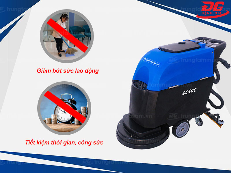 Hiệu suất làm sạch cao, tối ưu quy trình vệ sinh