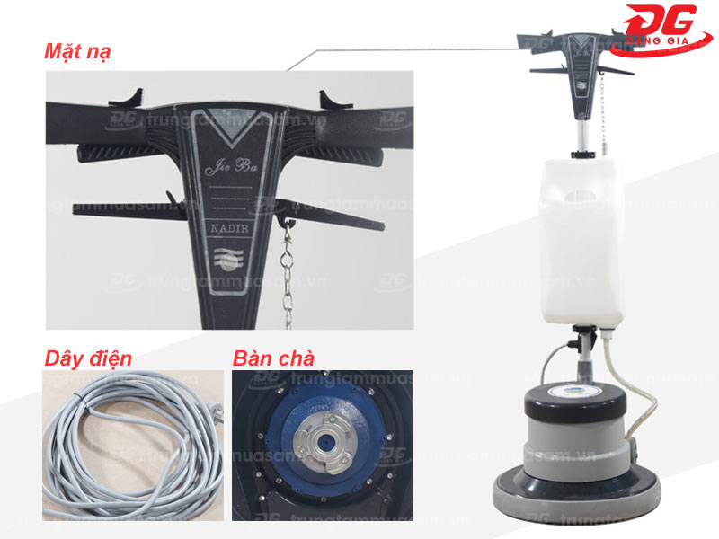 Một số chi tiết cấu tạo máy vệ sinh sàn CAMRY BF521