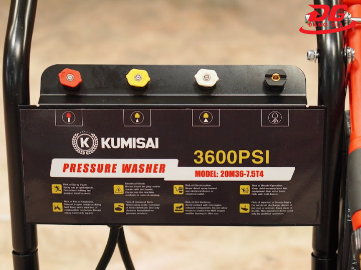 béc phun máy xịt rửa xe Kumisai 20M36-7.5T4