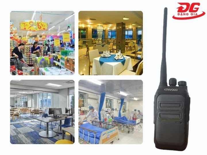 ứng dụng bộ đàm Kenwood TK-P222