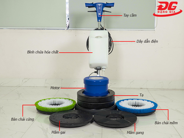 Các bộ phận máy chà sàn công nghiệp Kumisai KMS 98