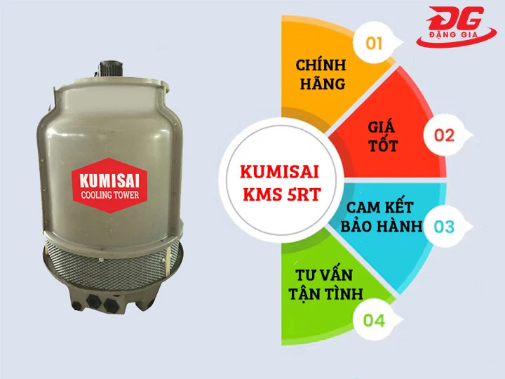 Mua tháp hạ nhiệt Kumisai KMS 5RT