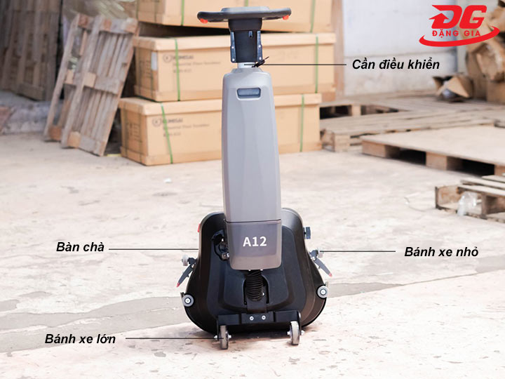 Cấu tạo máy chà sàn liên hợp mini Kumisai KMS-A12
