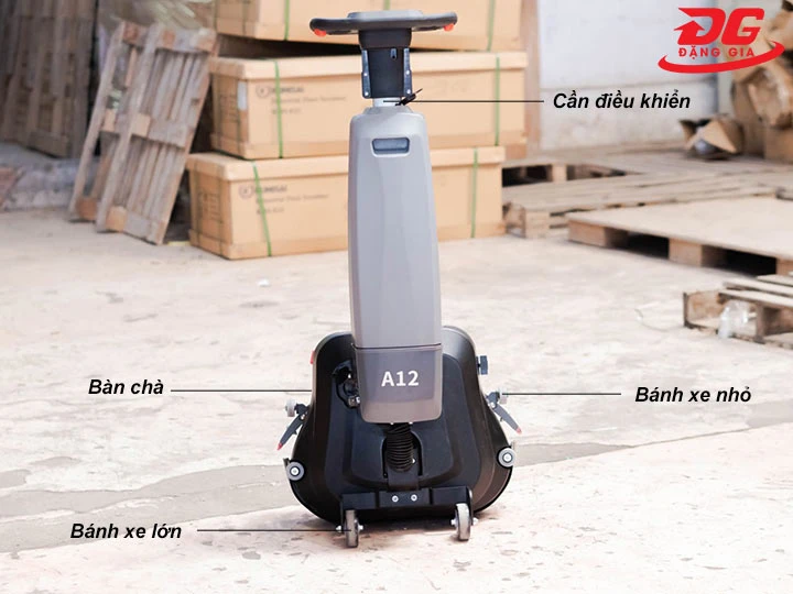 Cấu tạo máy chà sàn liên hợp mini Kumisai KMS-A12