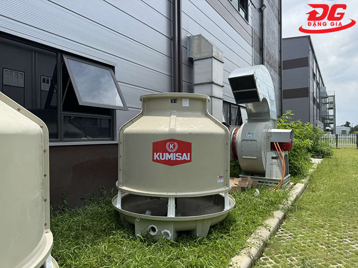 tháp giải nhiệt tròn Kumisai KMS 50RT