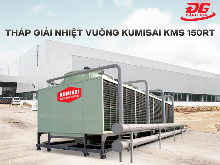 cấu tạo Tháp giải nhiệt vuông Kumisai KMS 150RT