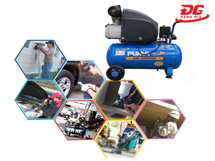 ứng dụng Máy nén khí Puma XN2525