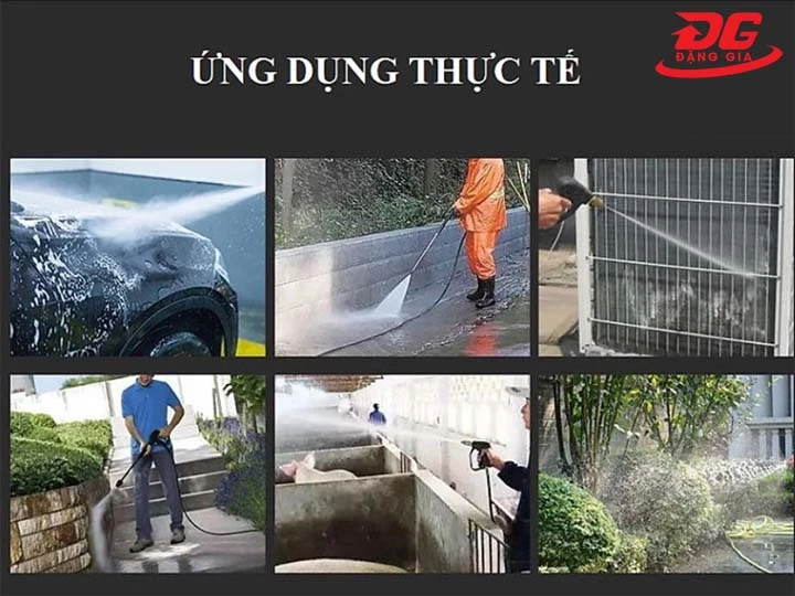ứng dụng máy rửa xe Palada HM5027