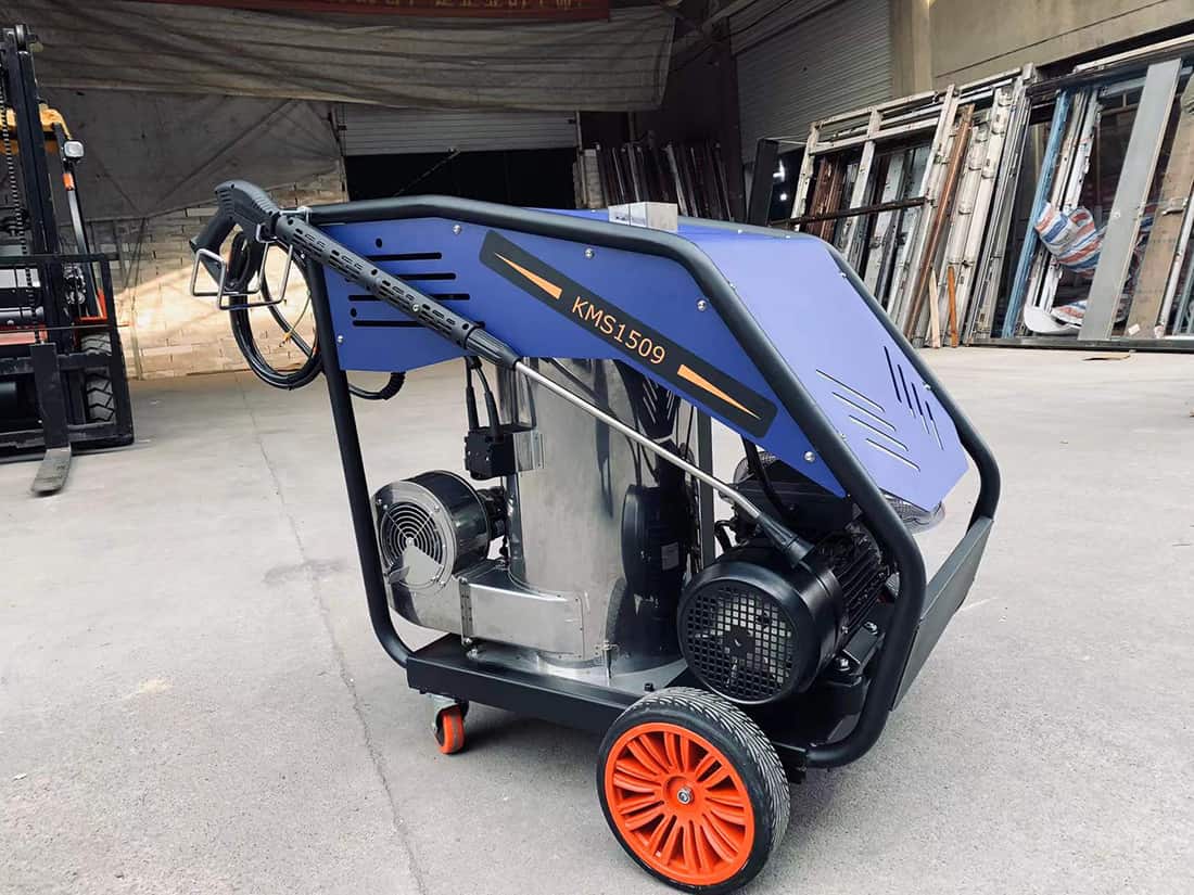 Giao tận nơi máy rửa xe nóng lạnh Kumisai KMS 1509 tại Hải Phòng