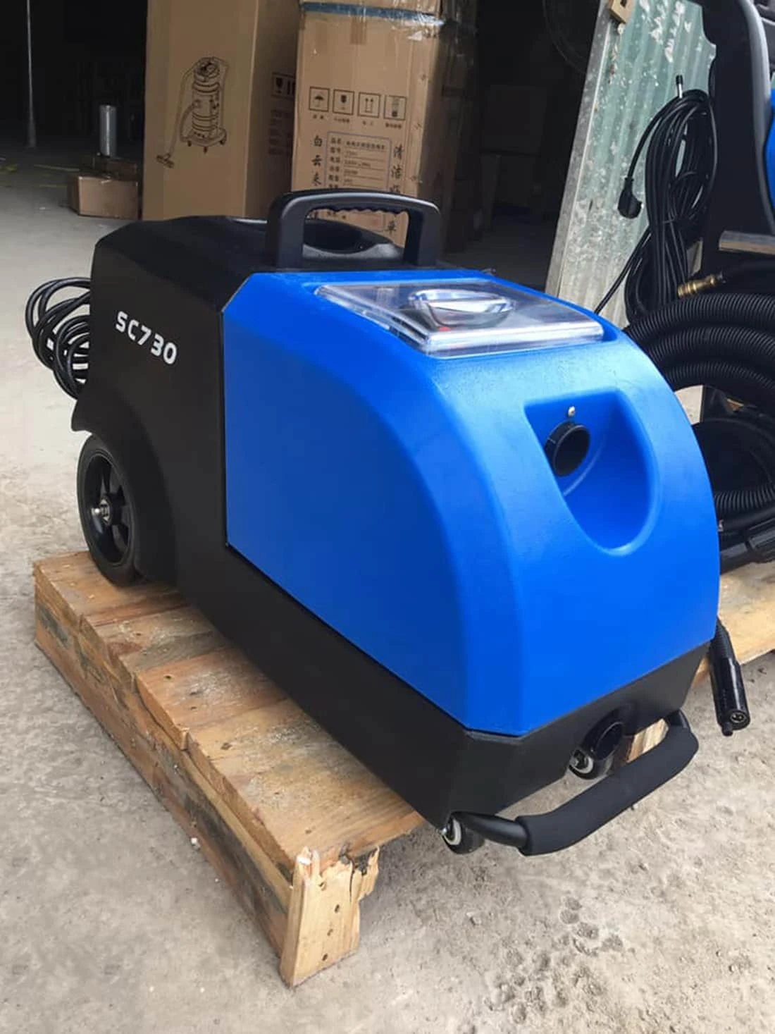 Cung cấp máy giặt thảm phun hút Supper Clean SC730 cho Vệ sinh CN Thành Đạt