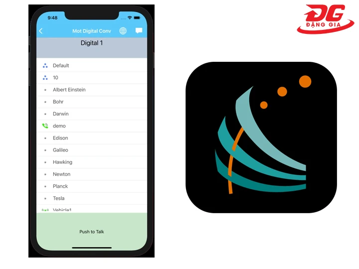 Radio Pro Talk™ biến điện thoại thành bộ đàm