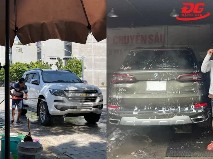 Tiệm rửa xe Lạng Sơn Đình Thưởng