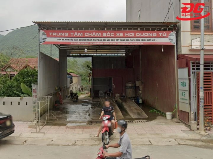 Tiệm rửa xe Lạng Sơn Dương Tú