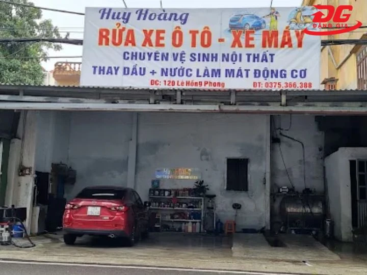 Tiệm rửa xe Lạng Sơn Huy Hoàng