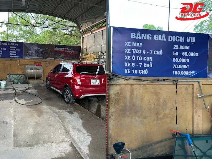 Tiệm rửa xe Lạng Sơn Liên Việt