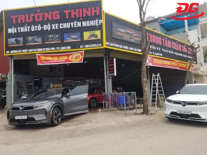 Tiệm rửa xe Lạng Sơn Trường Thịnh