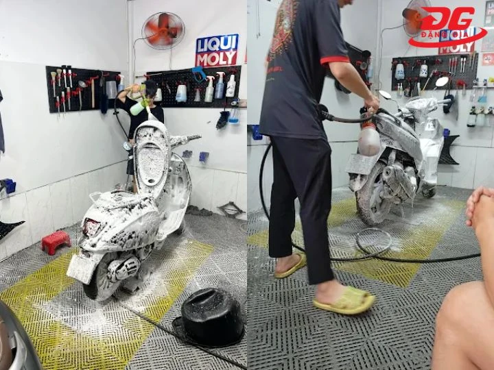 Tiệm rửa xe quận 3 54 Wash&Oil